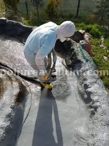 Poliürea Su Yalıtımı – Beton Havuz Poliürea Kaplama uygulama görseli