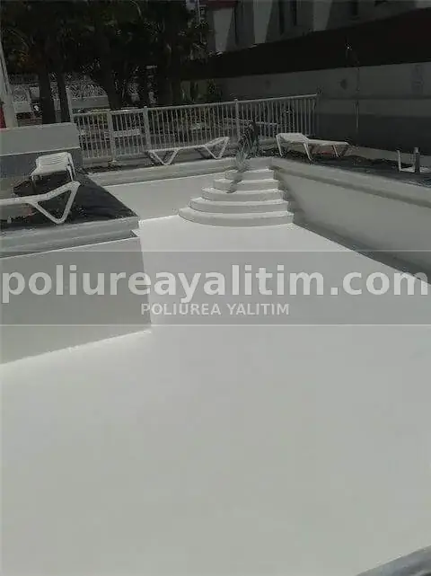 Havuz Poliürea Kaplama – Havuz Izolasyon Poliürea Uygulaması gerçek proje görseli