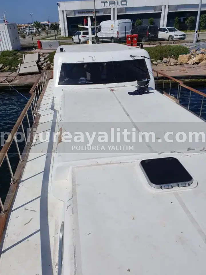 Marin ve Tekne Poliürea Kaplama İstanbul gerçek proje görseli