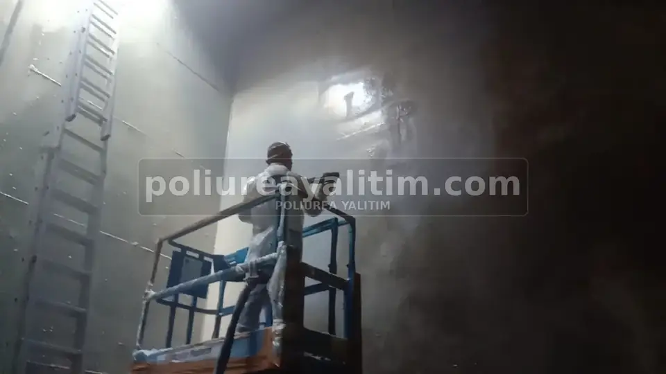 Metal Depo Izolasyon Sistemi Metal Yüzey Poliürea Kaplama – Metal Depo Izolasyon Sistemi gerçek proje görseli