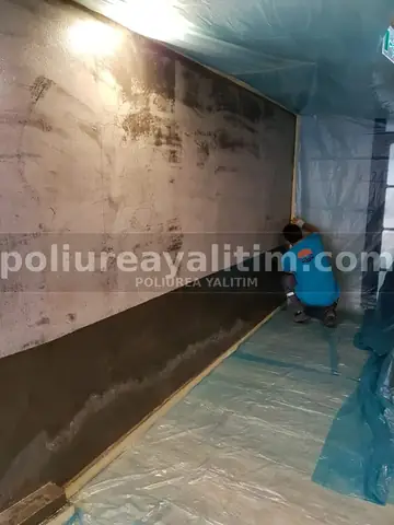 Içten Perde Duvar Yalıtımı Temel ve Perde Poliürea Yalıtımı – Içten Perde Duvar Yalıtımı gerçek proje görseli