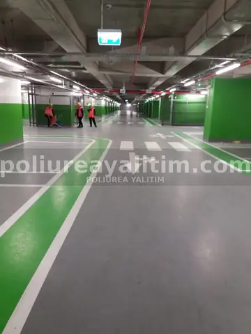 Hibrit Poliürea Su Yalıtımı – Zemin Koruma Kaplaması Poliürea uygulama görseli