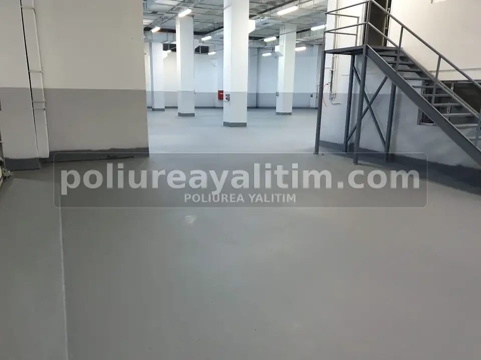 Fabrika ve Tesis Poliürea Kaplama – Zemin Su Yalıtımı Poliürea gerçek proje görseli